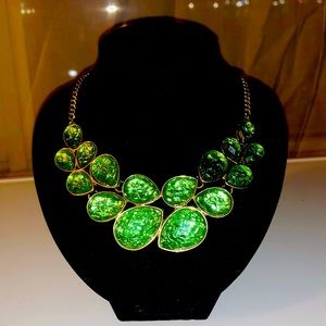Green necklace